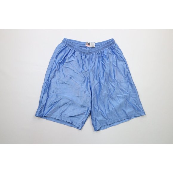 Vintage Shorts Vintage 9s Streetwear L Blank Silky Nylon Basketball